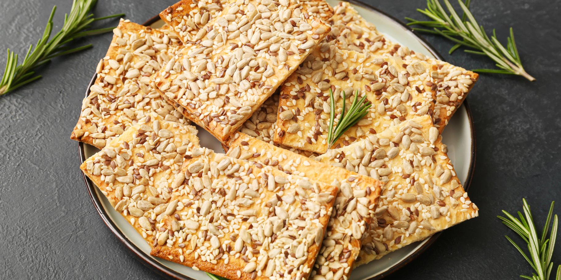 Крекери з цільнозернового борошна