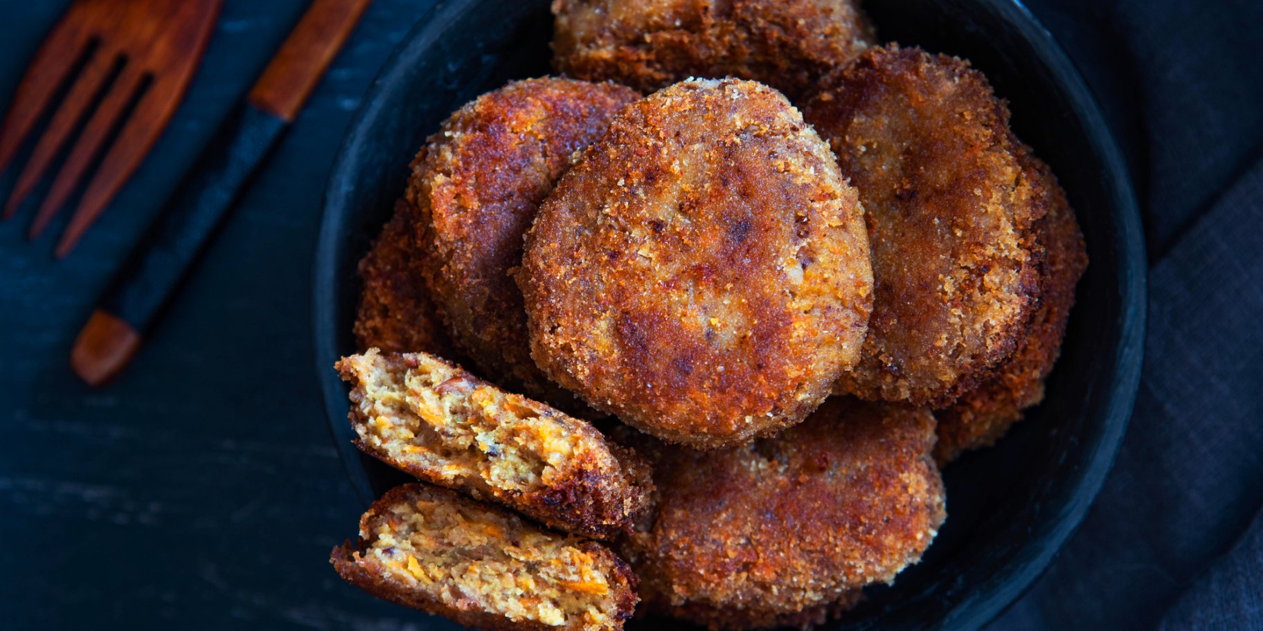 Пісні горіхові котлети