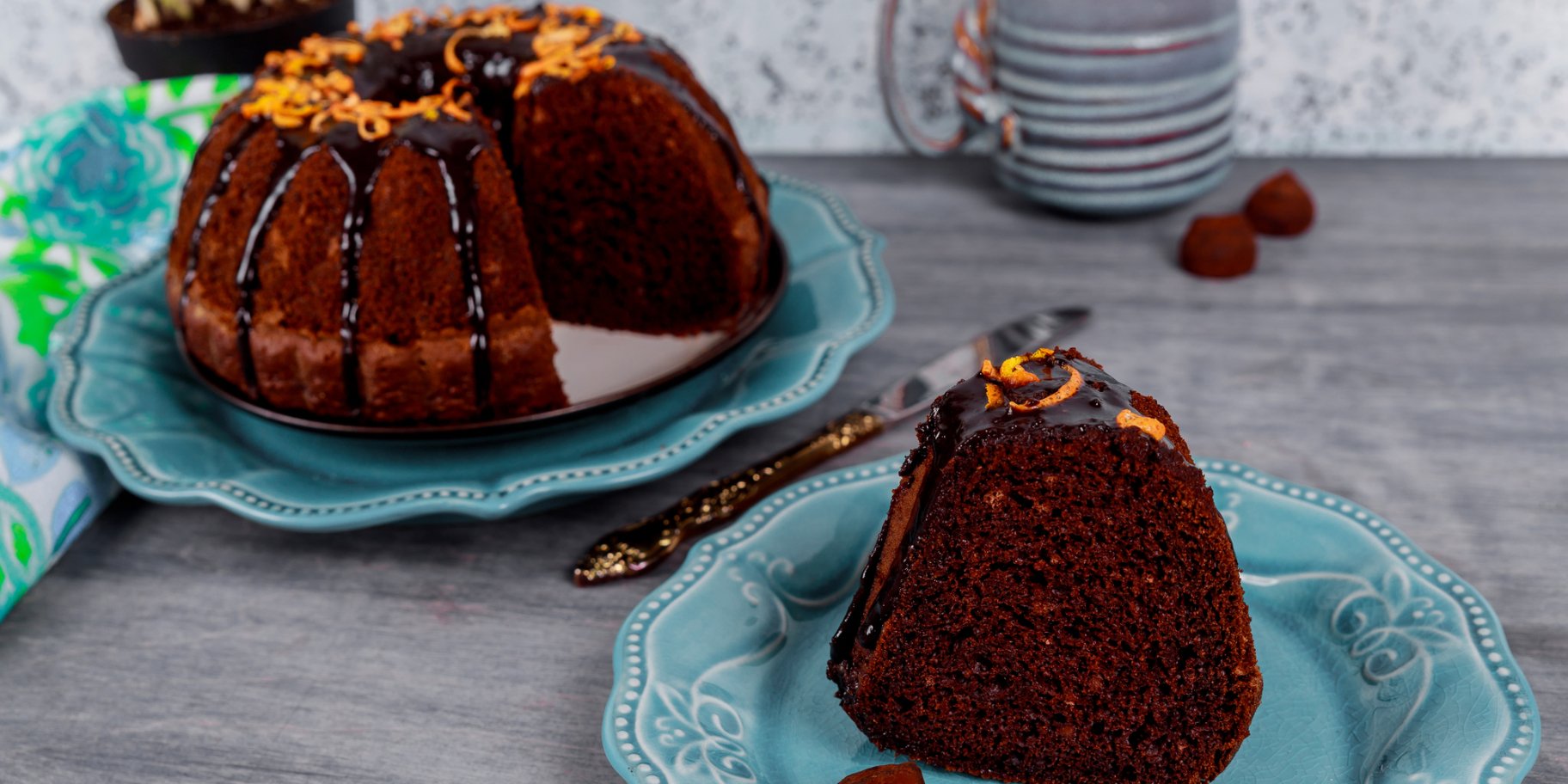 Шоколадный кекс