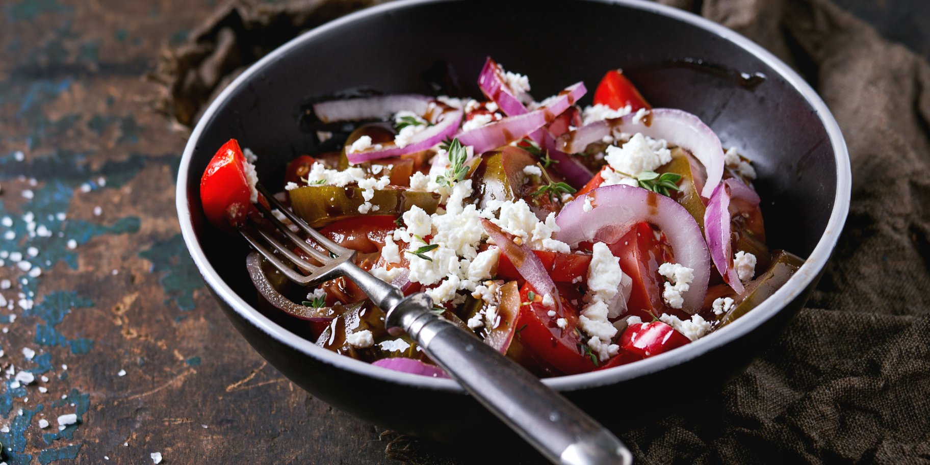 Овочевий салат з фетою