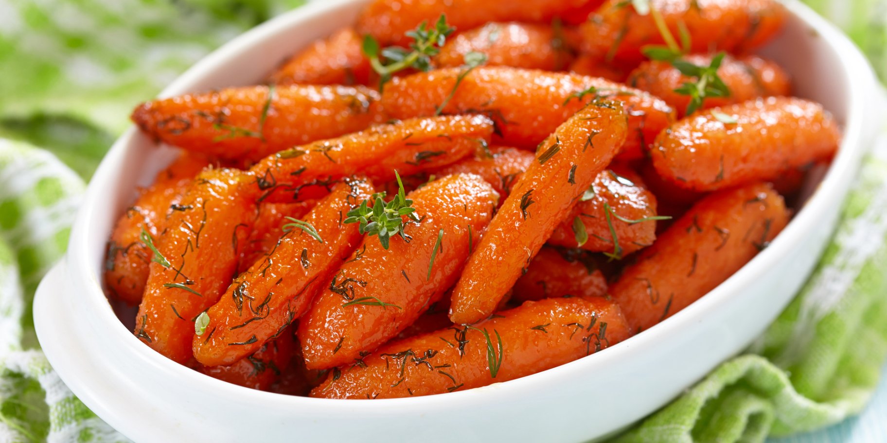 глазурована морква