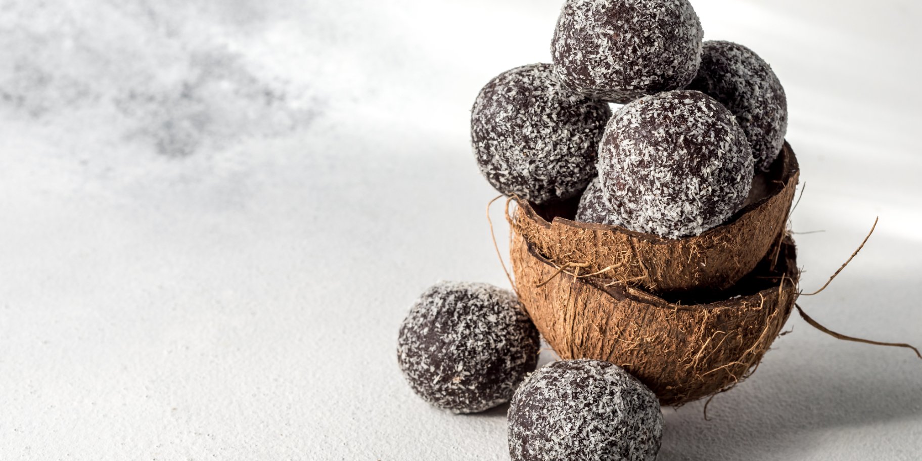 Шоколадно-кокосові кульки