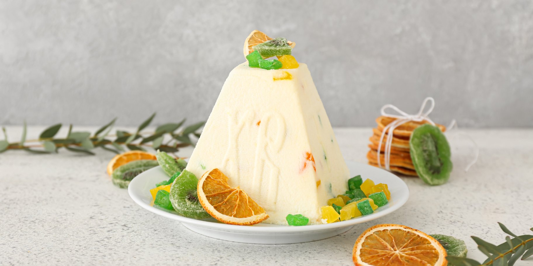 Паска з сиру з мармеладом