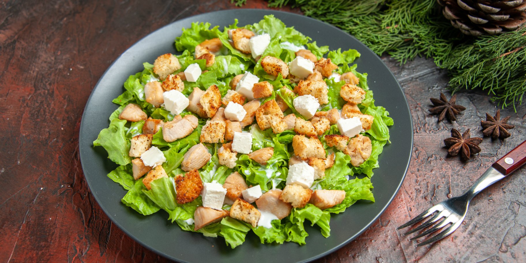 Швидкі новорічні салати