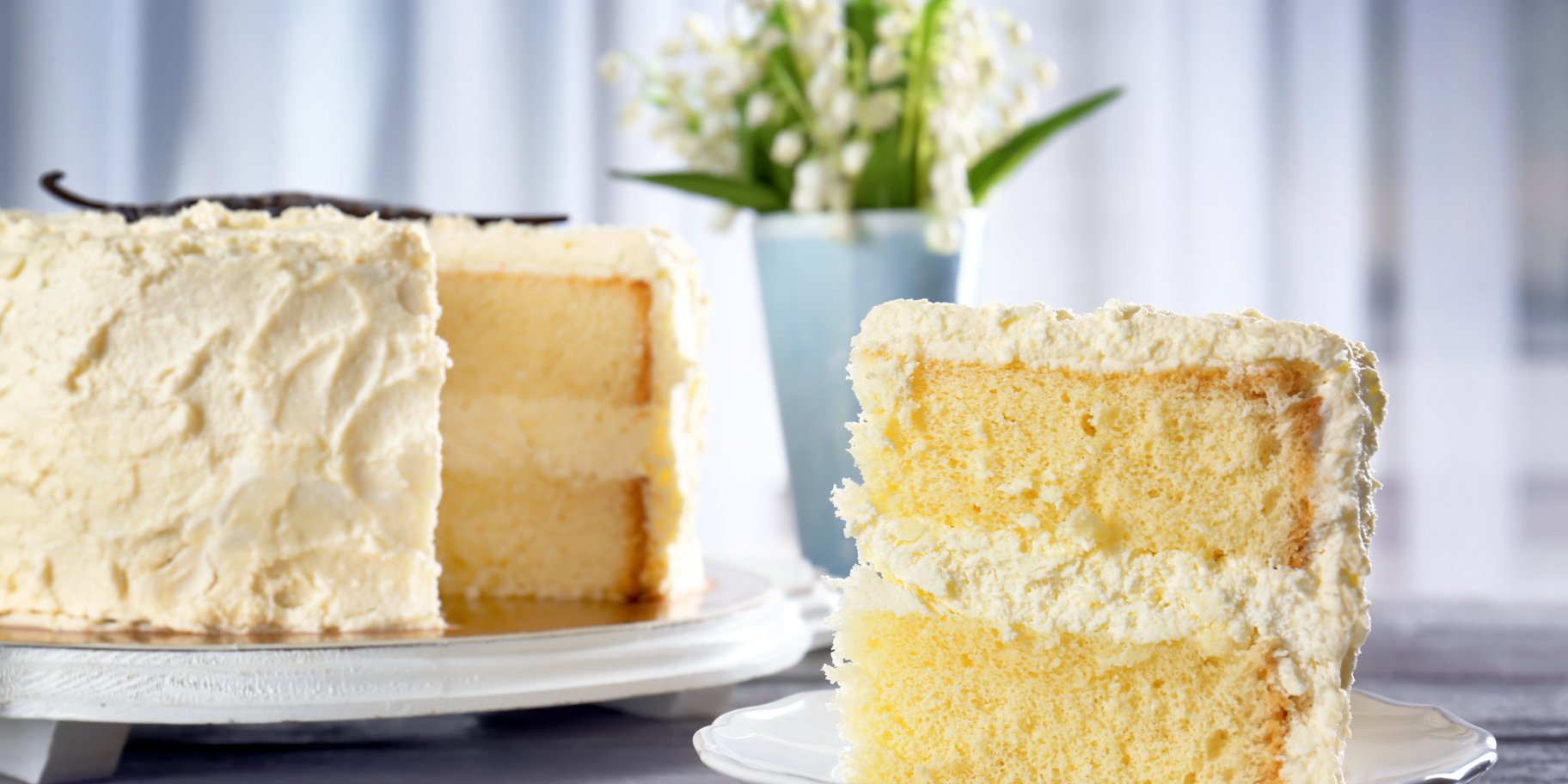 Ванильный торт