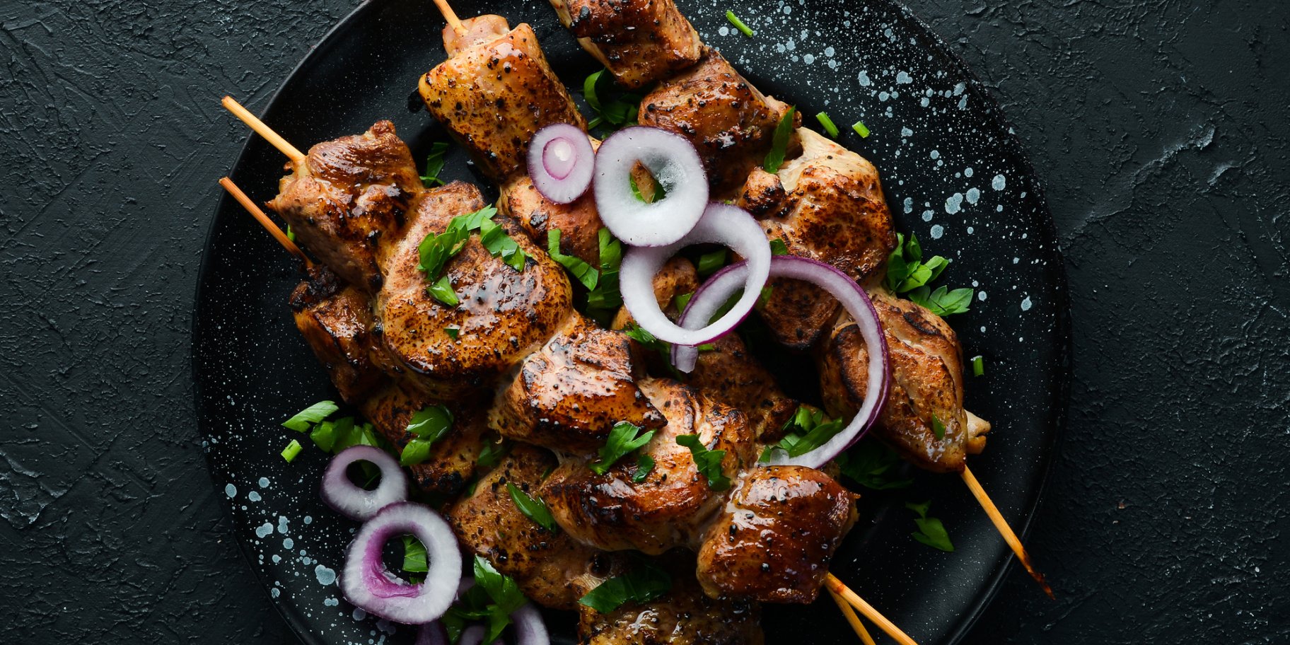 Яловичий шашлик в чайному маринаді