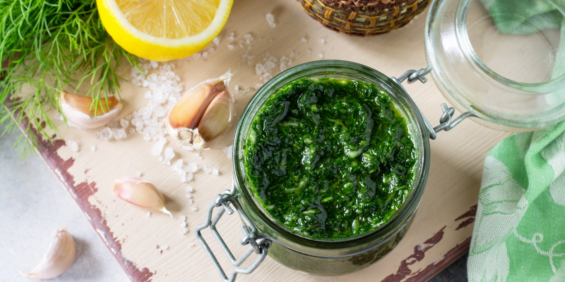 Кропова паста на зиму