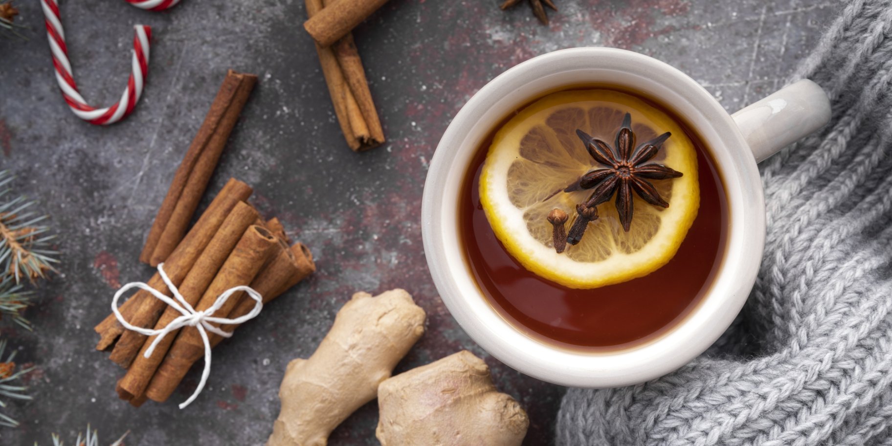 Чай з імбиром і лимоном