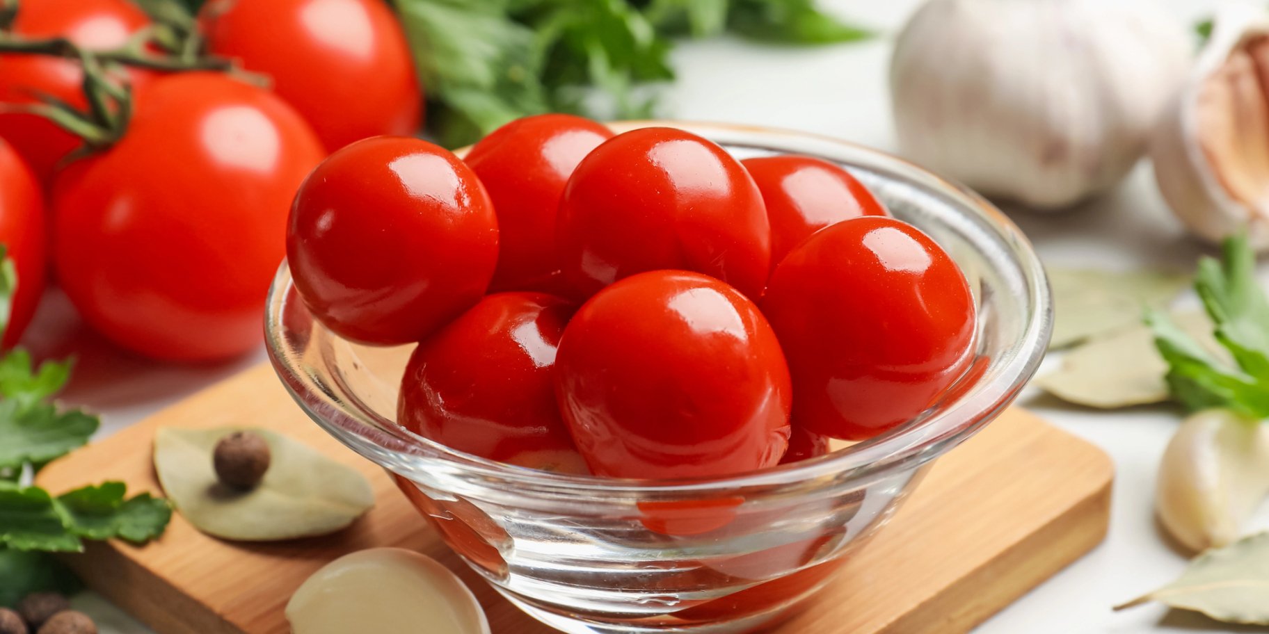 Квашені помідори з гірчицею