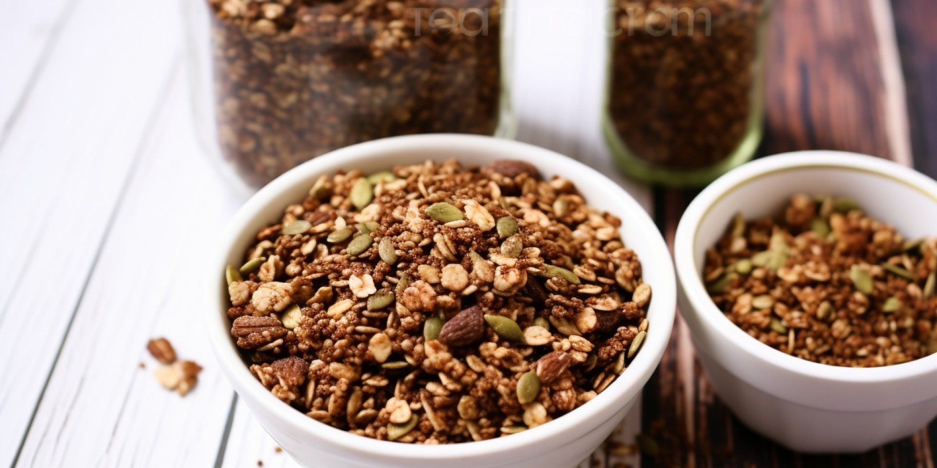 домашня гранола з гречкою