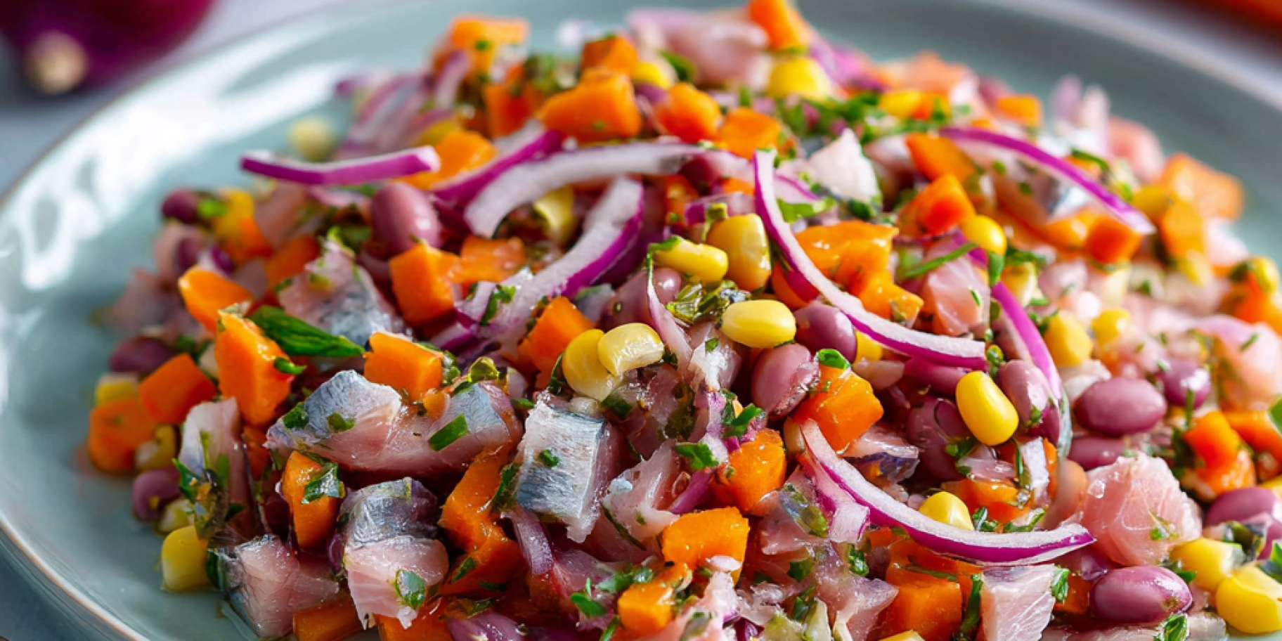 Салат «Оселедець по-мексиканськи»