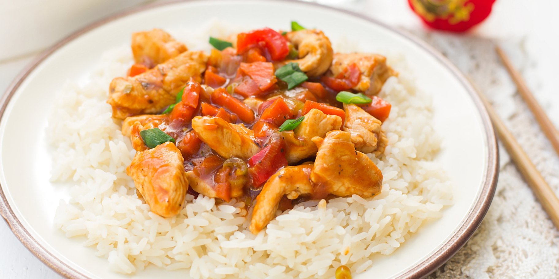 Рис з індичкою та сухофруктами