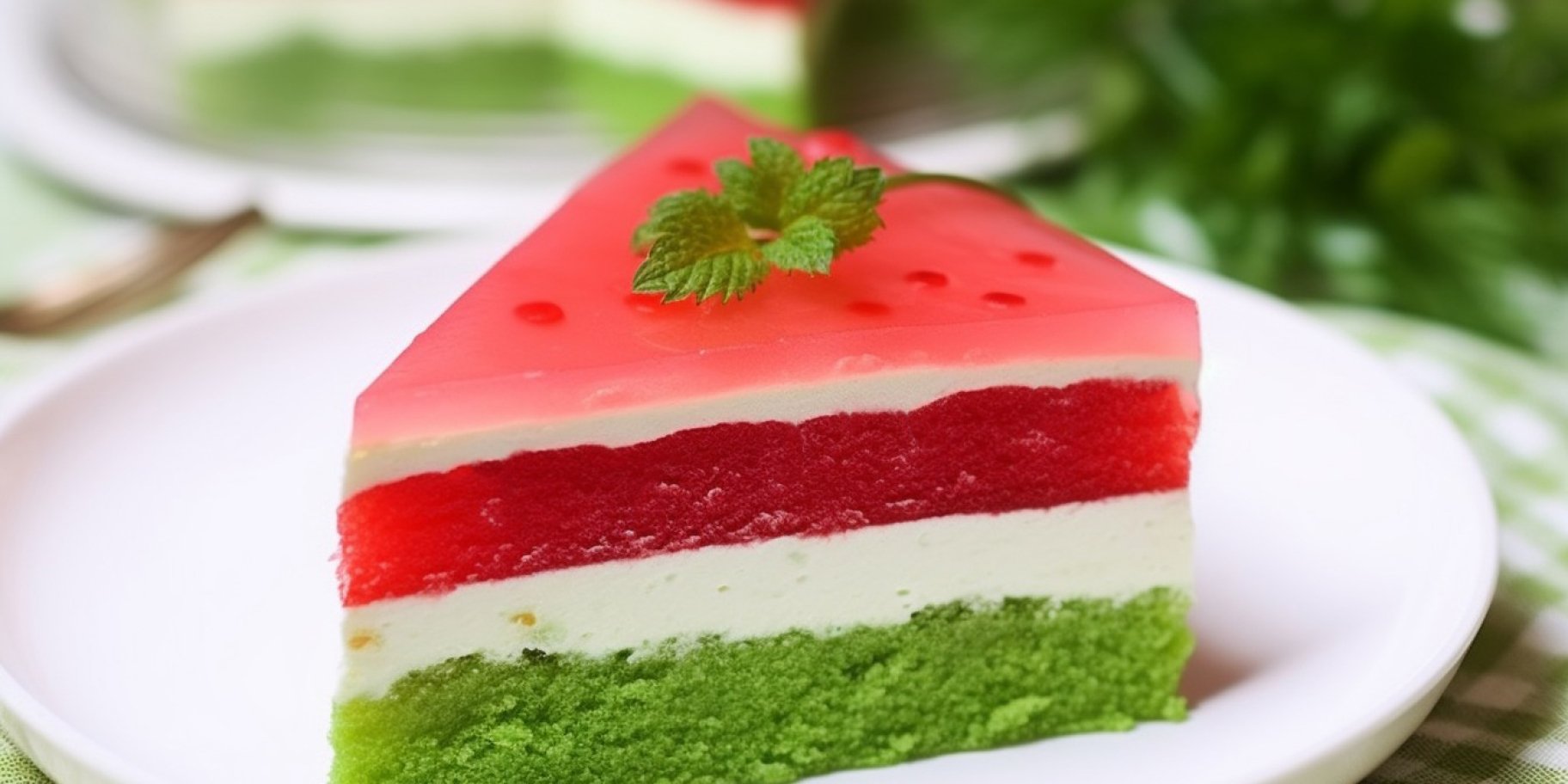 Десерт «Кавунчик»