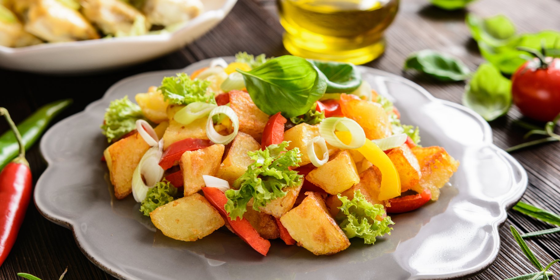 Картопляний салат по-карпатськи рецепт