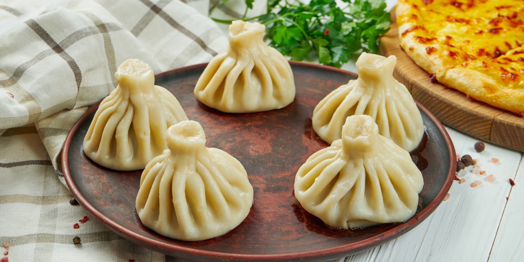 Хінкалі з сиром