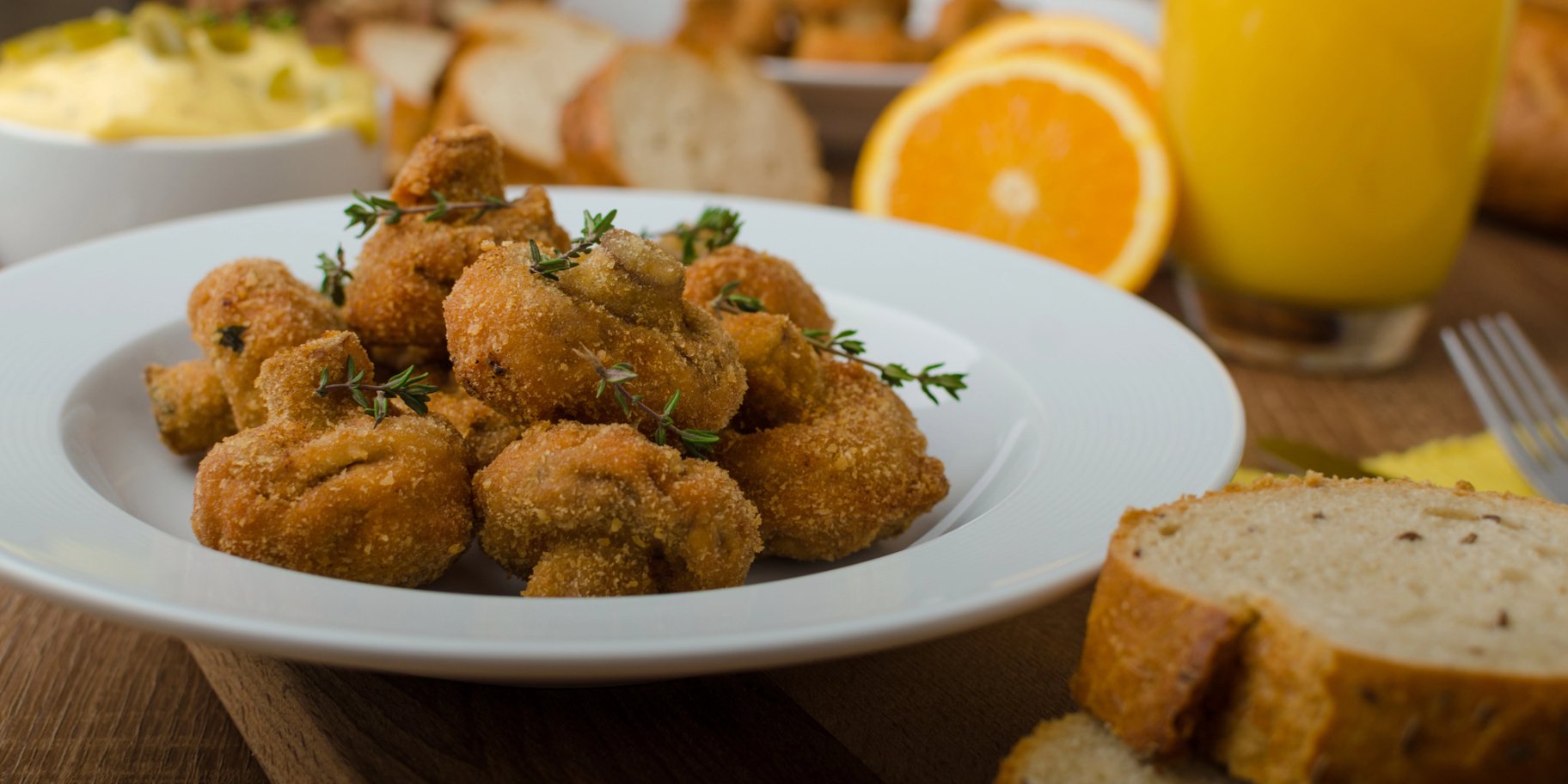 Печериці в клярі