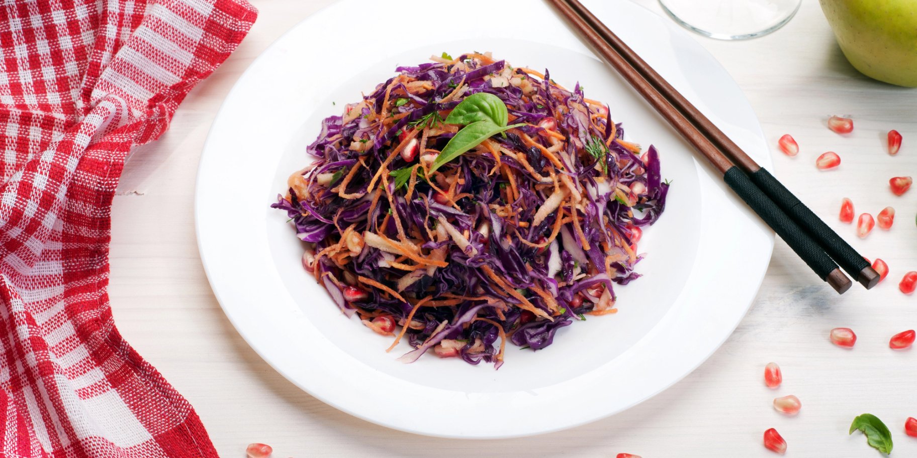 Салат з фіолетовою капустою