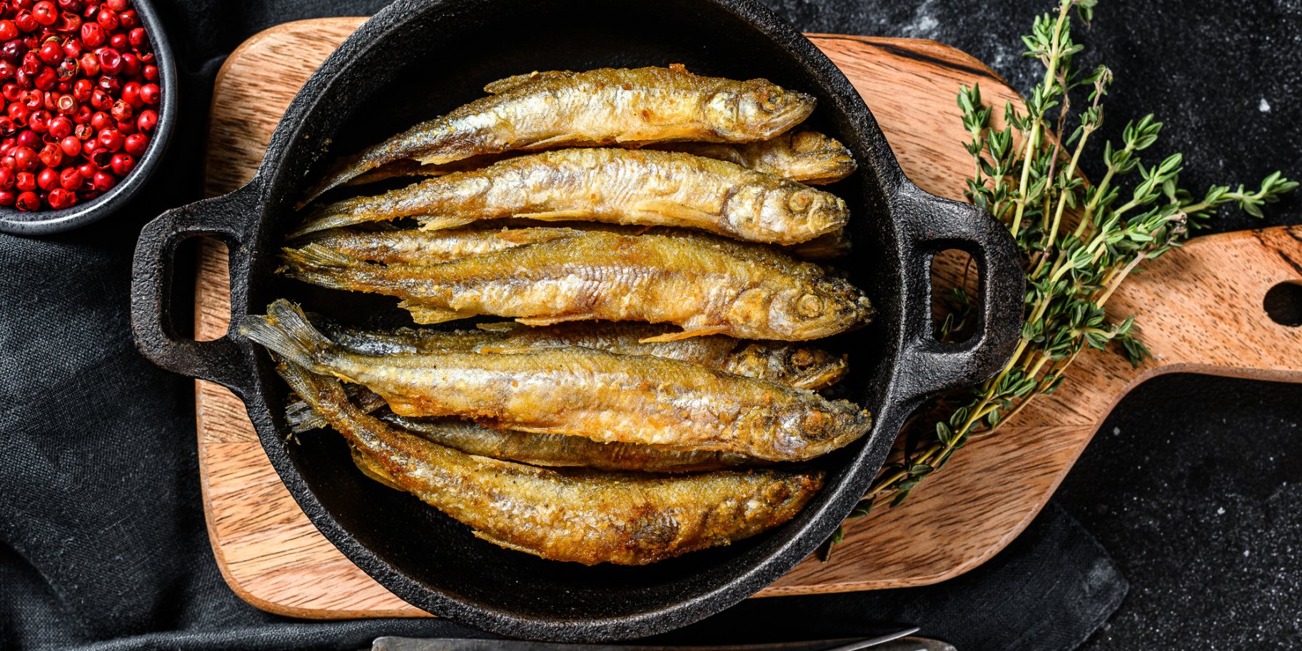 Рыбацкая шкура из мойвы