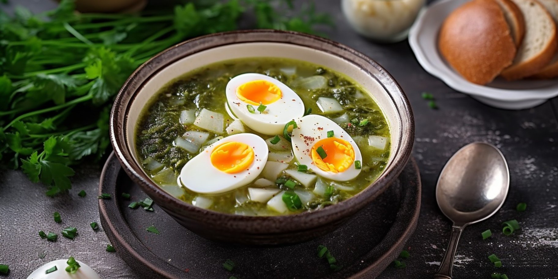 Зеленый борщ