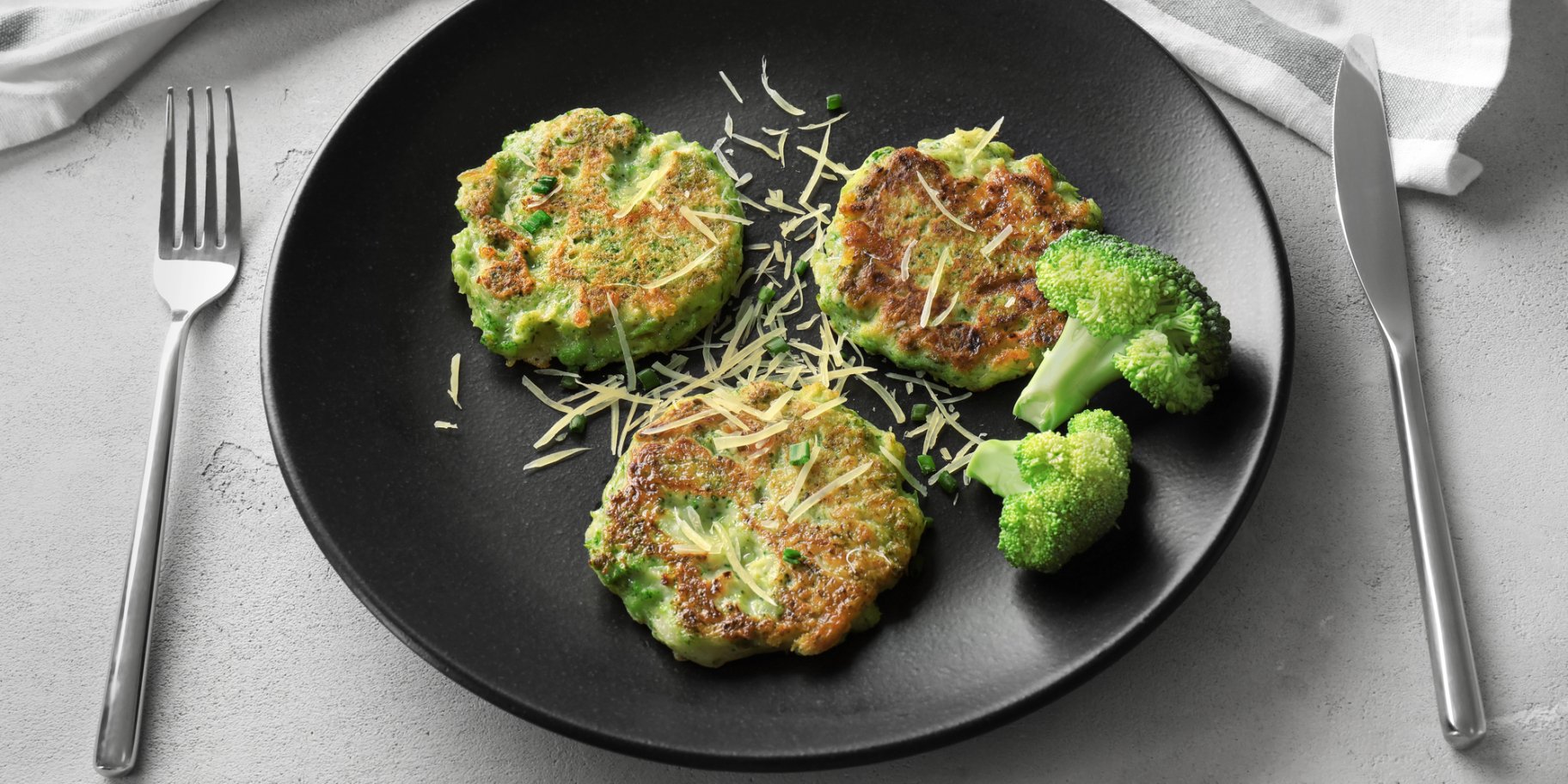 Рисові оладки з броколі