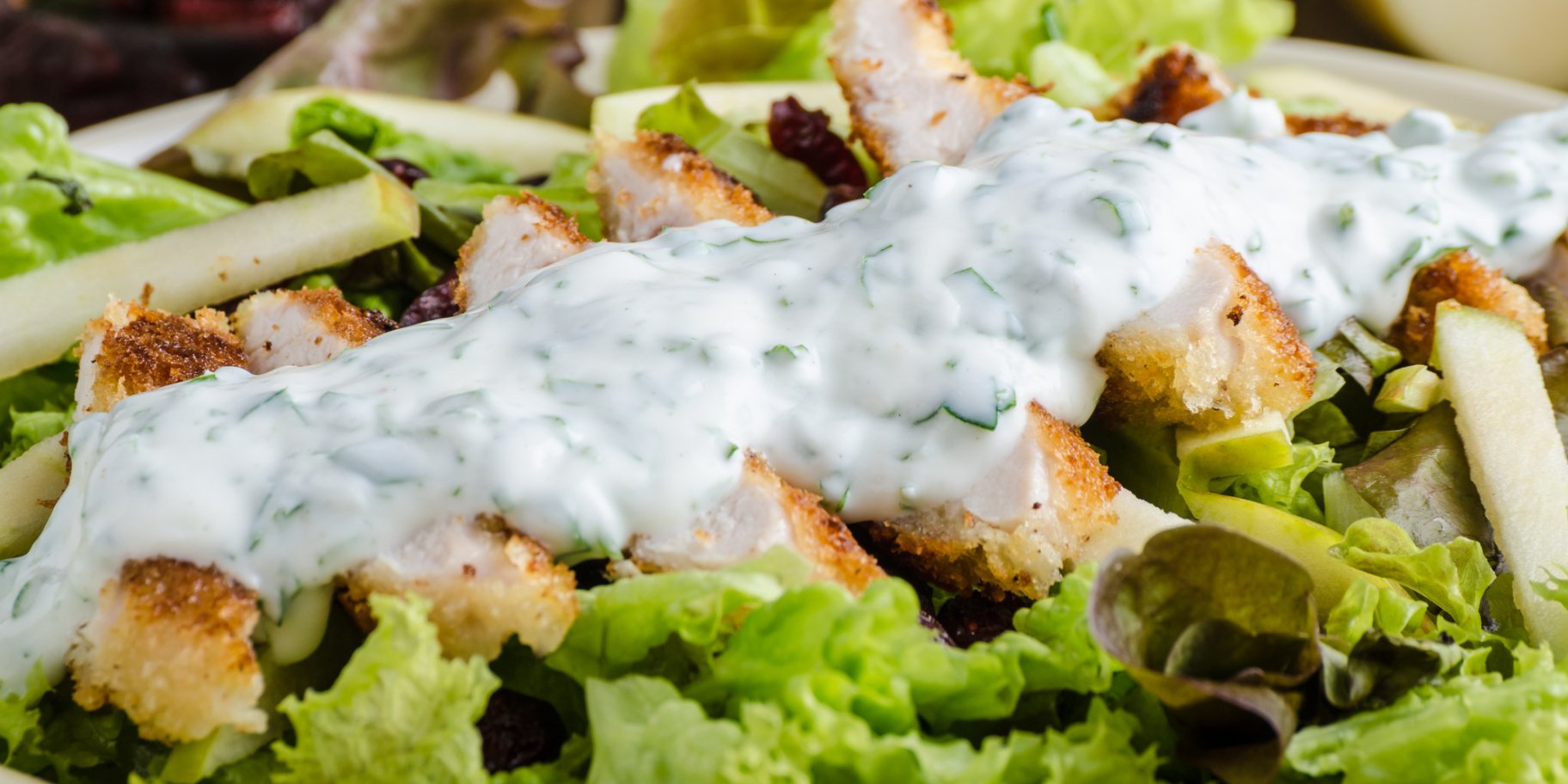 Салат с курицей