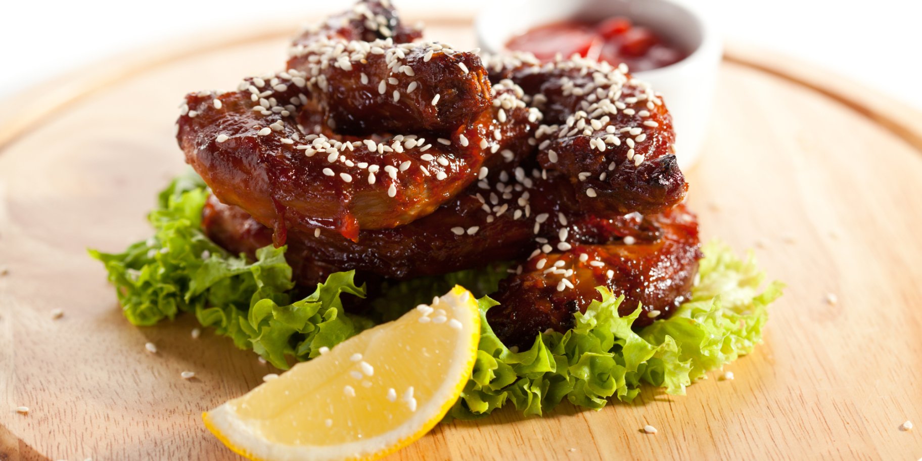 Курячі шийки з медом