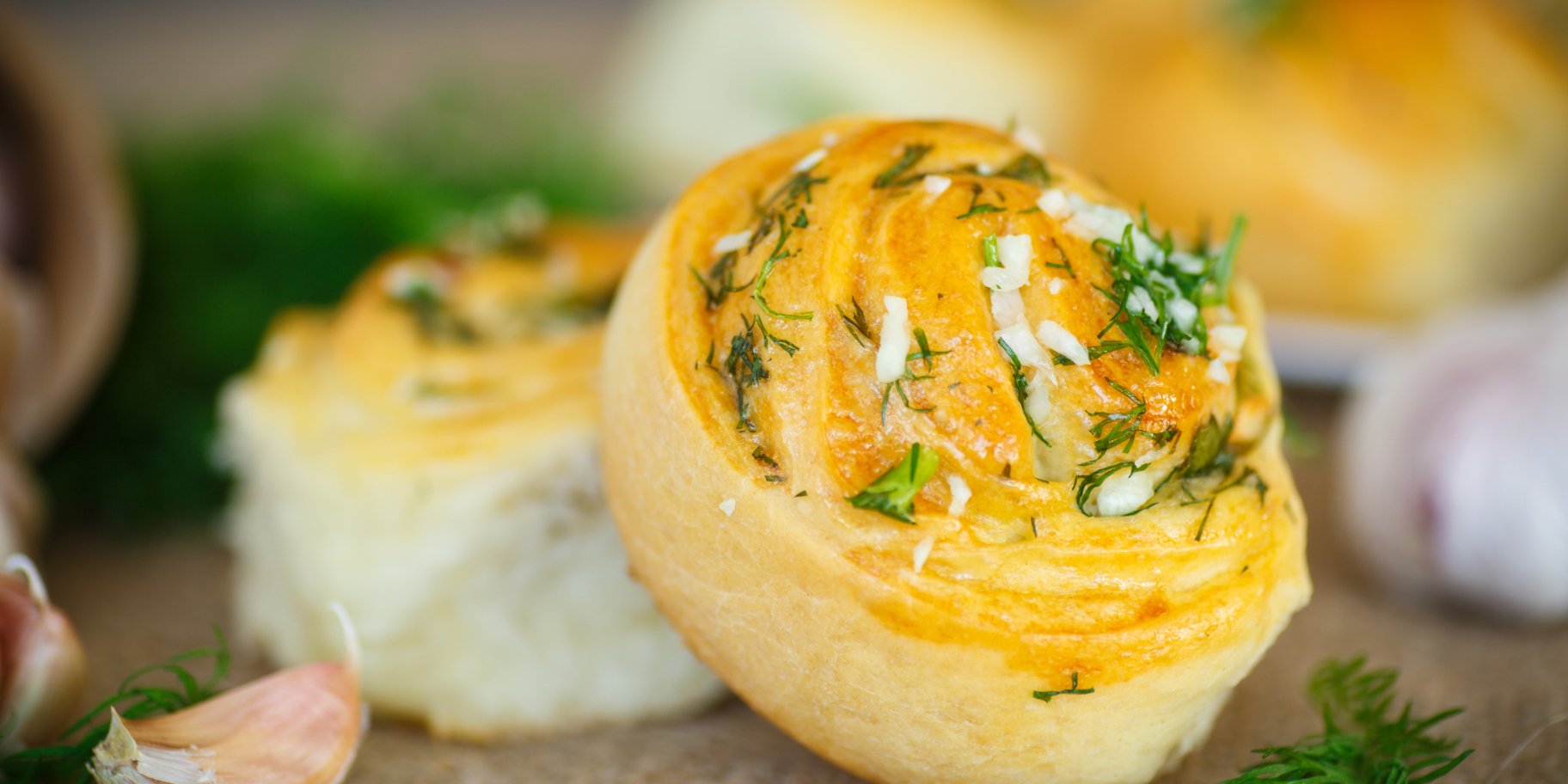 Часникові рулети