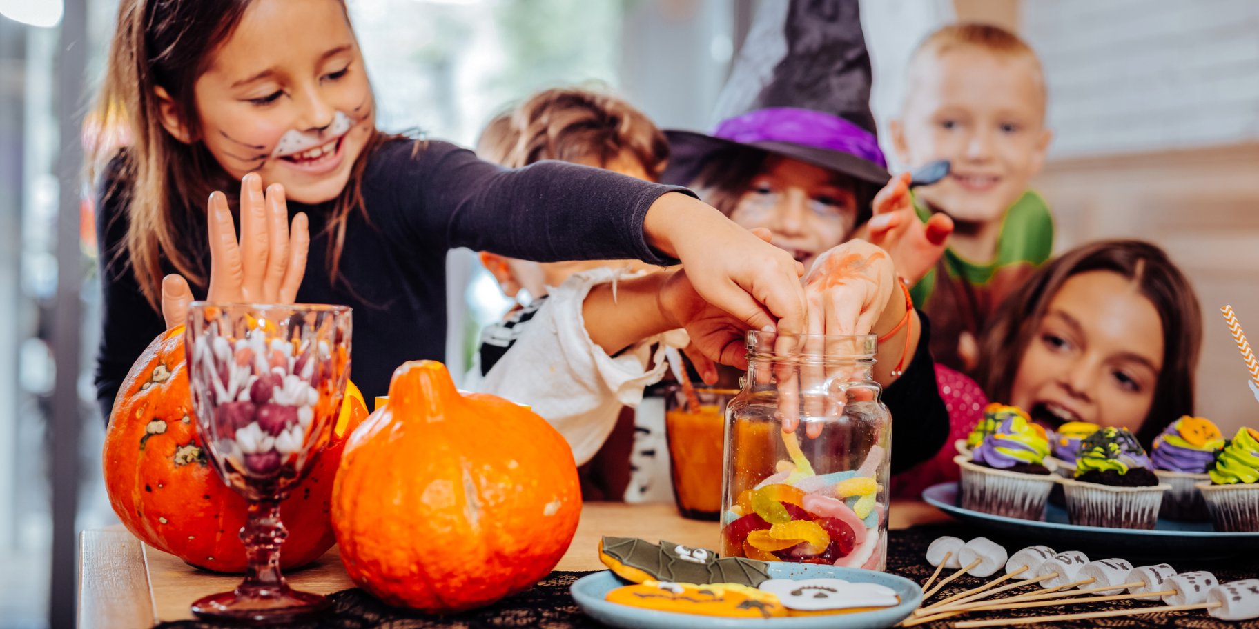 дитяча вечірка на Гелловін