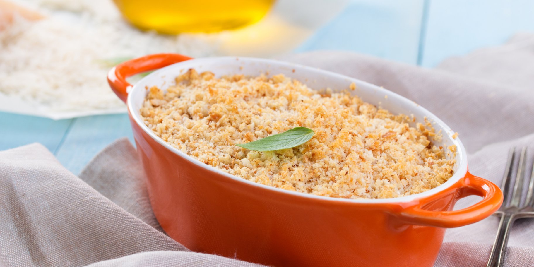 Тыквенный крамбл с пармезаном