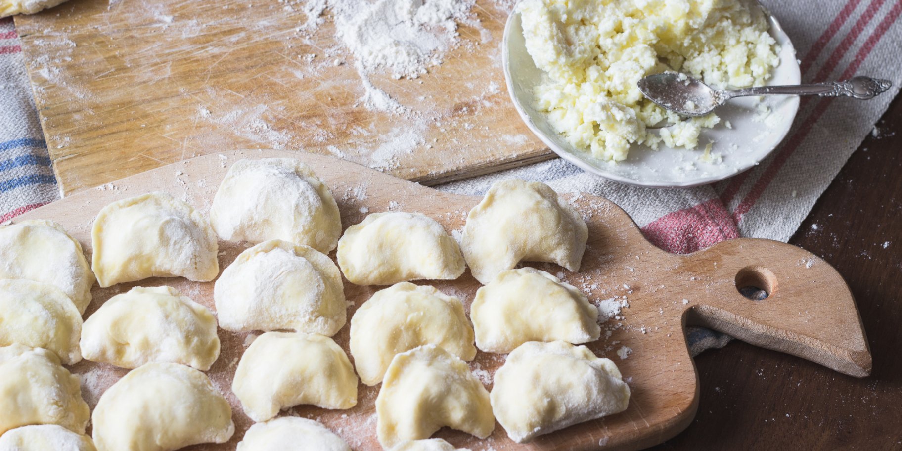 Вареники з кисломолочним сиром