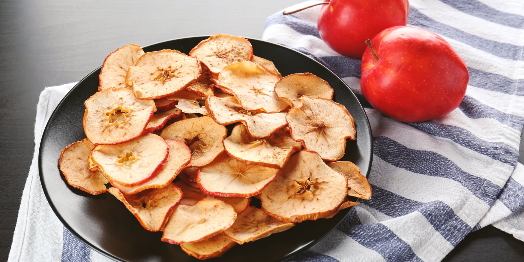 Домашние яблочные чипсы