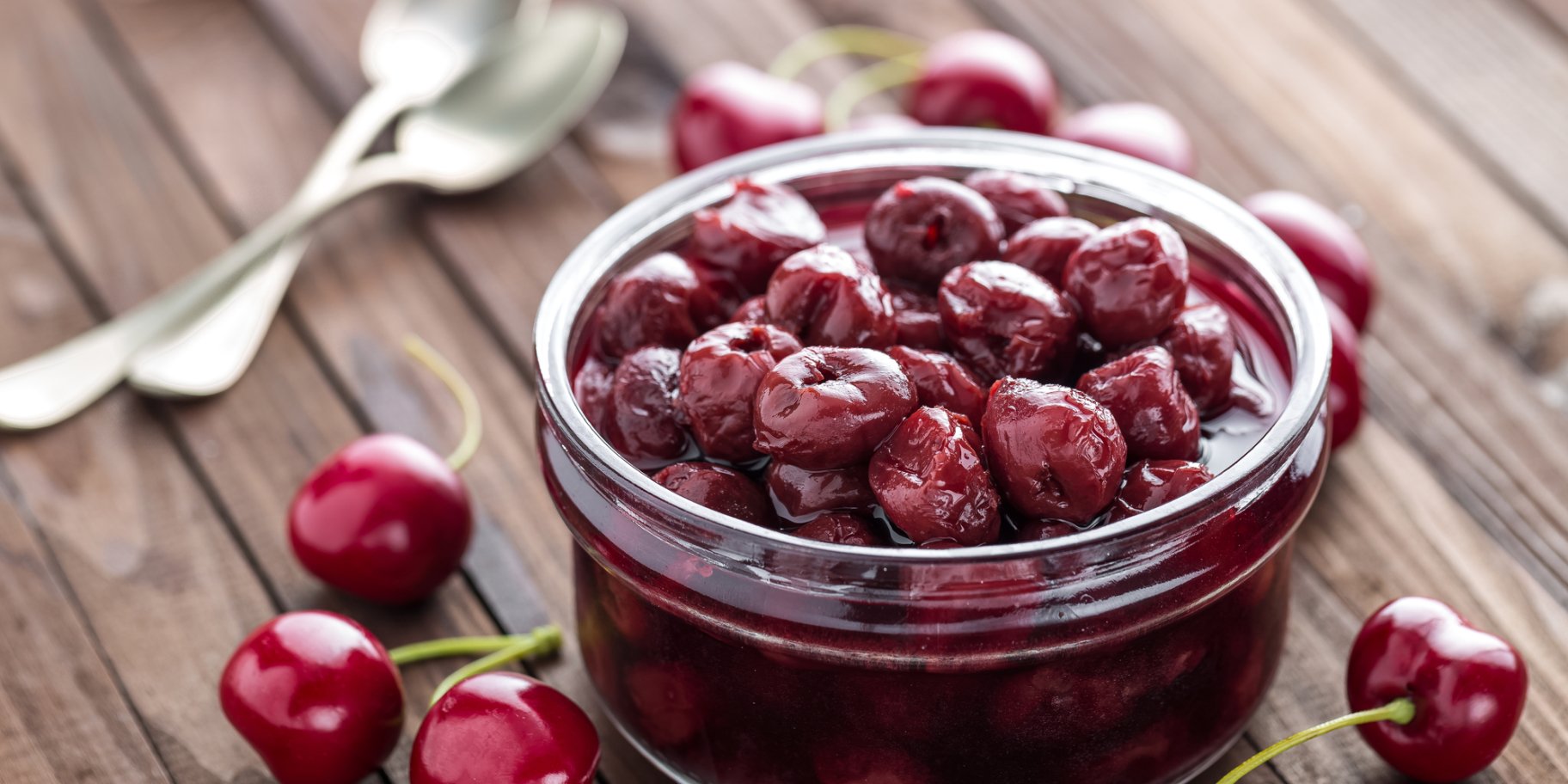 Консервированные вишни без сахара