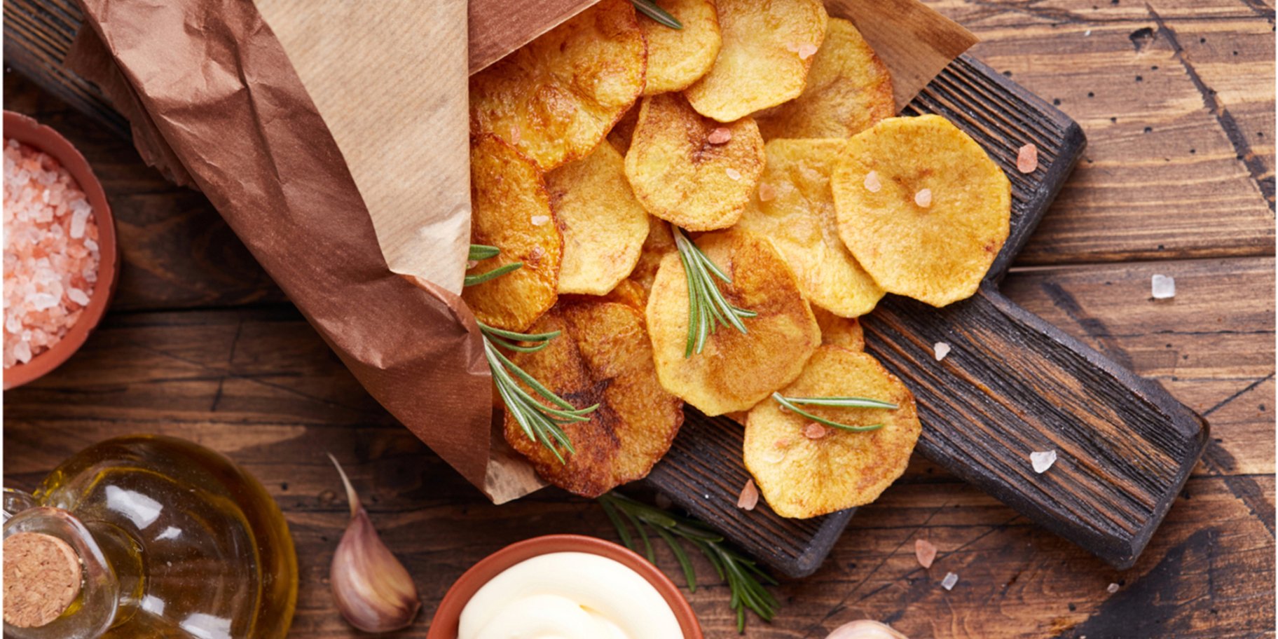 Домашні картопляні чипси