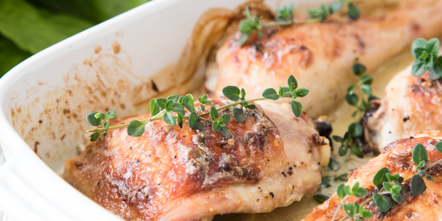 Нежные куриные бедра в лимонном соусе