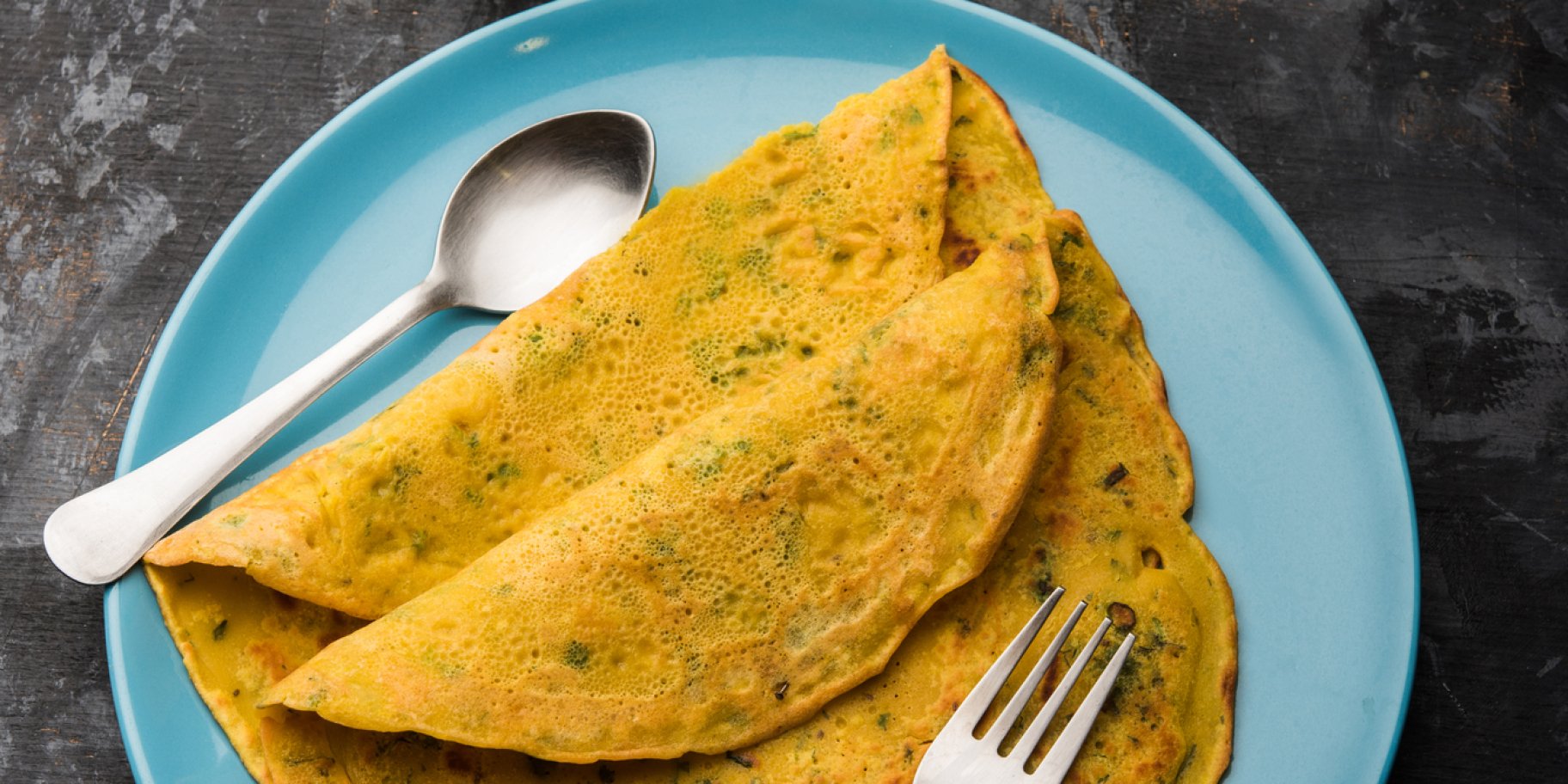 Омлет з нуту - рецепт