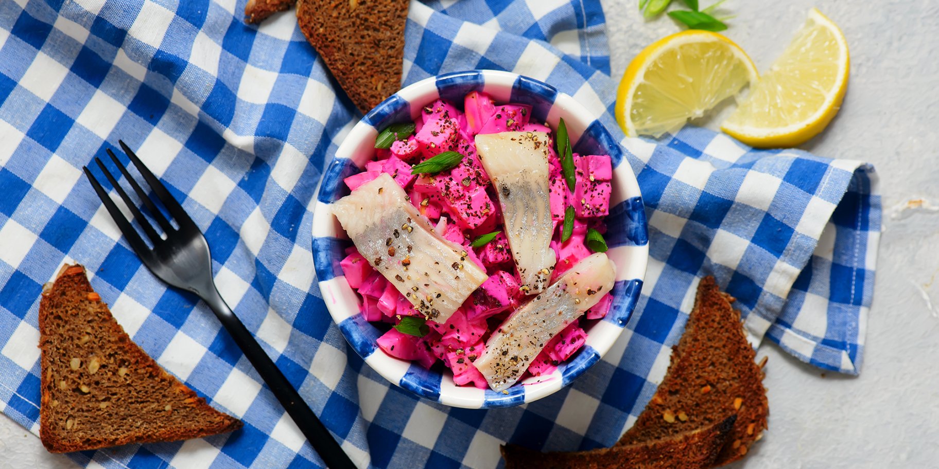 Салат з матіасом