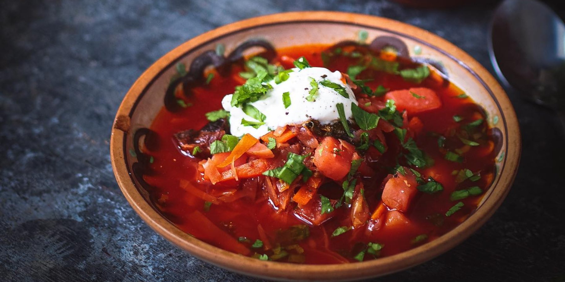 валківський борщ пісний