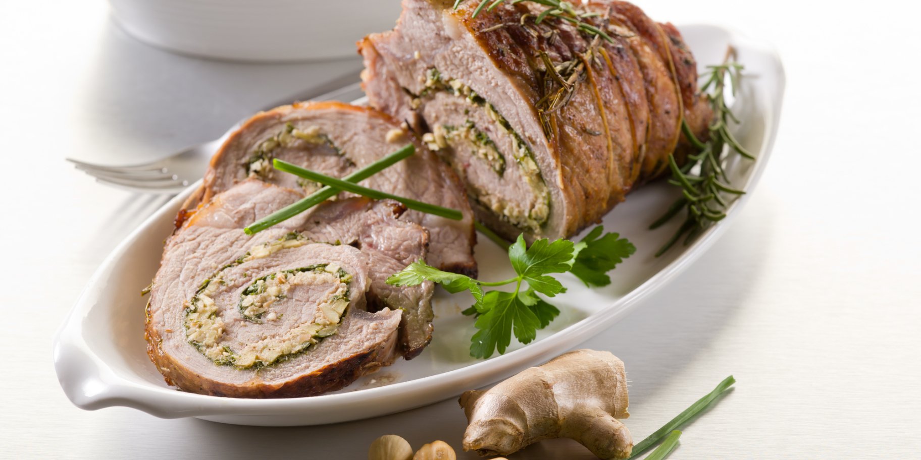 Фарширований ростбіф з рикотою