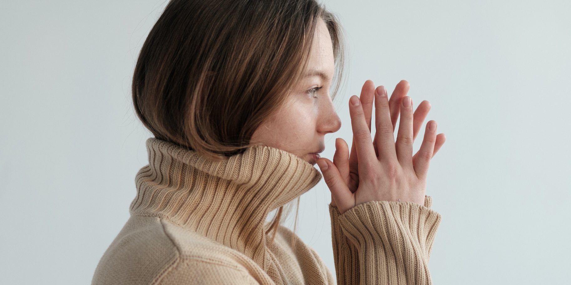 Жінка хвилюється