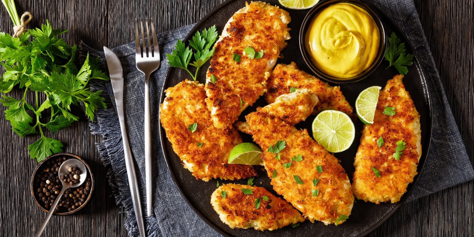 Куриные маринованные котлеты