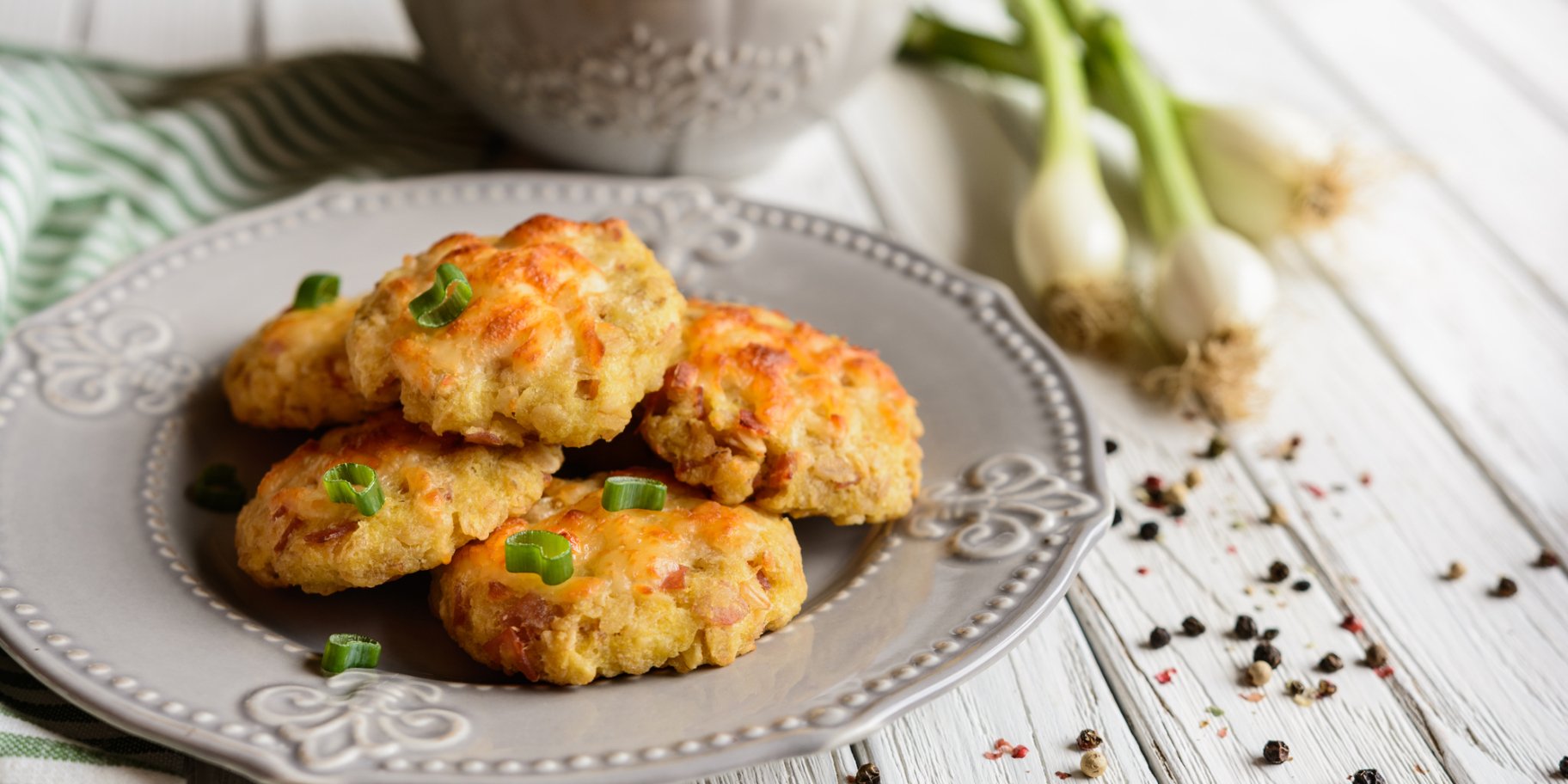 Печенье с беконом