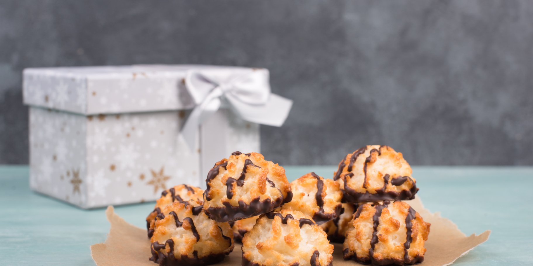 Макарун с шоколадом