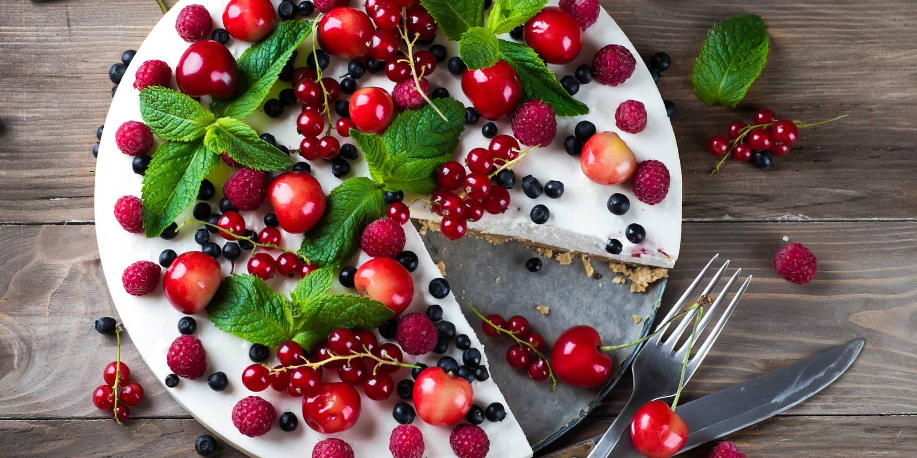 Пирог с кремом на кокосовом молоке