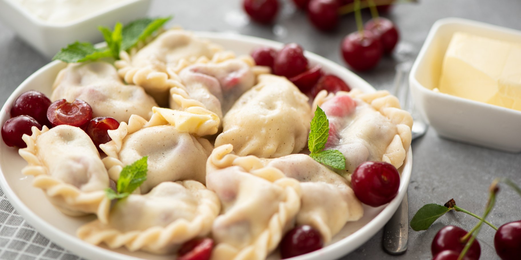 Вареники з вишнею