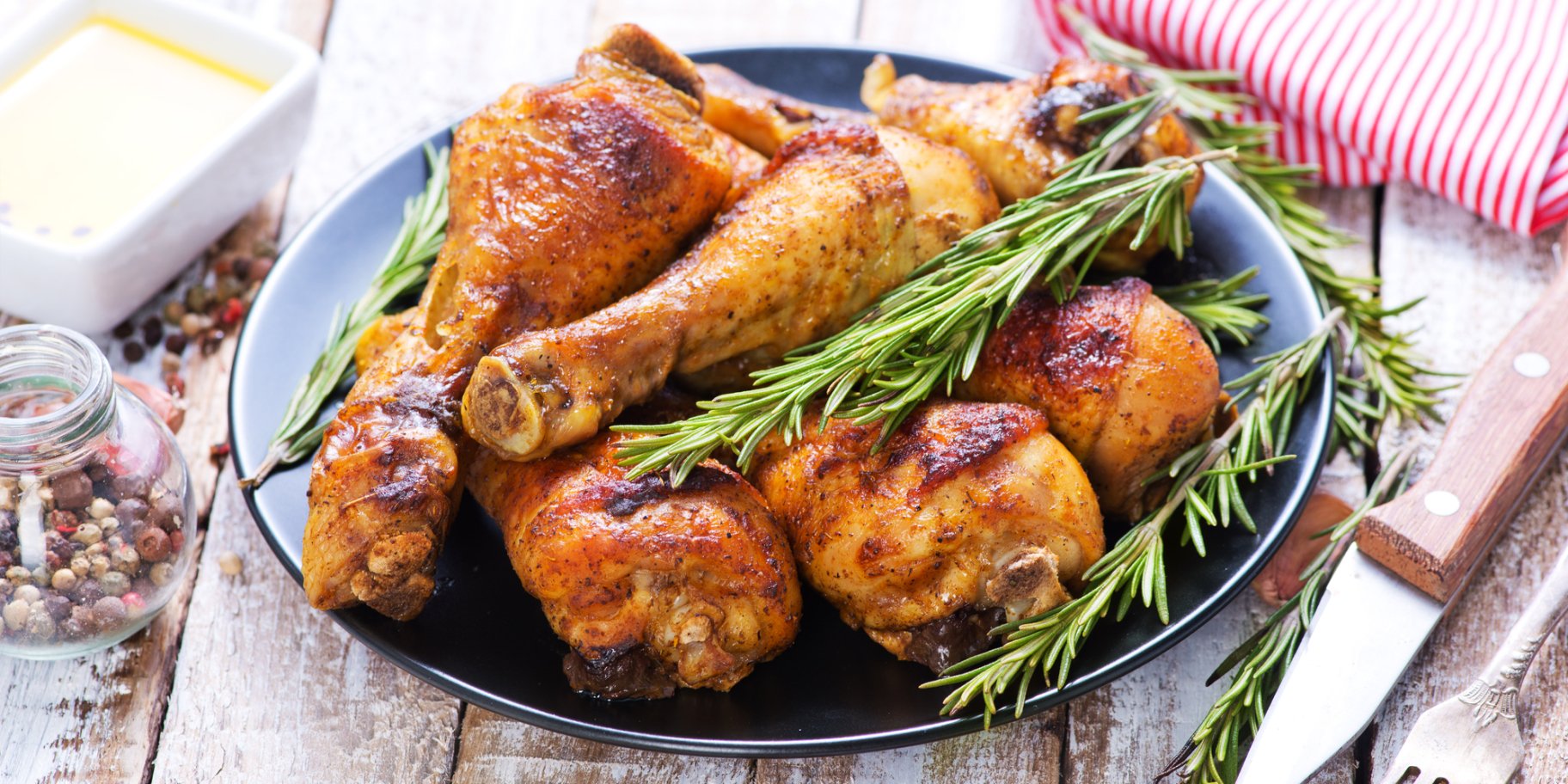 курка запечена з лимоном