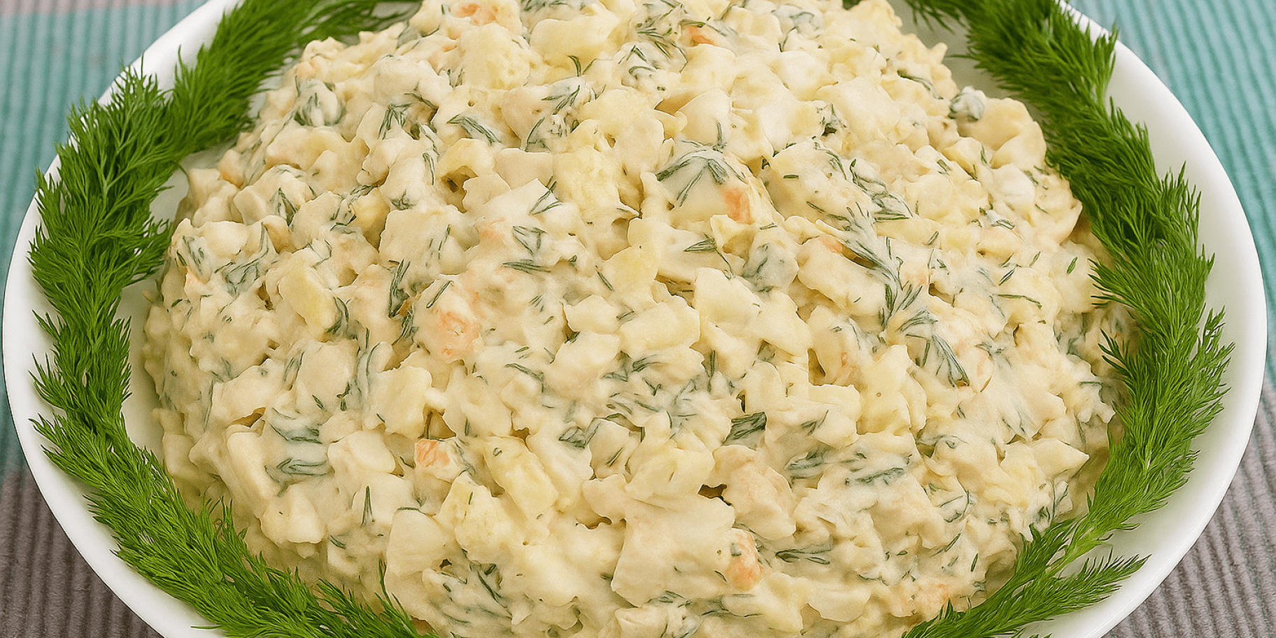 Салат з хеком