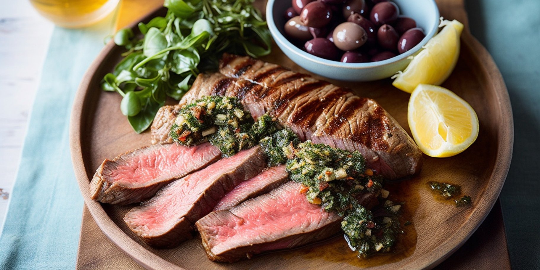 Ромштекси з каперсами на грилі