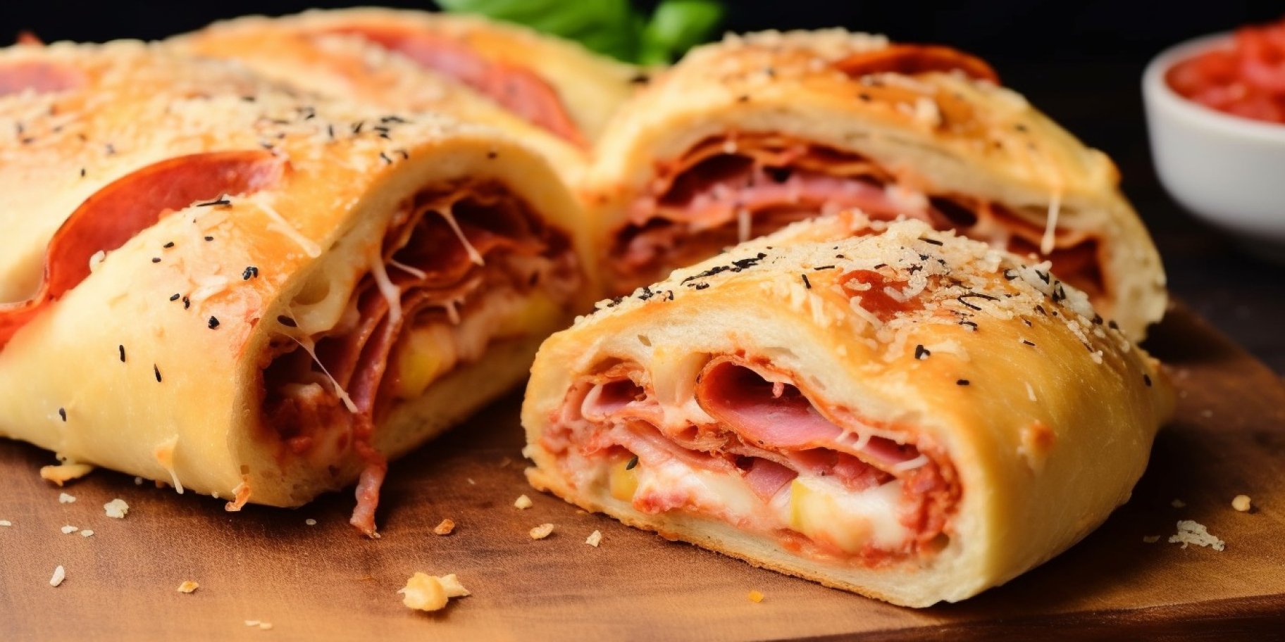 Пицца-рулет