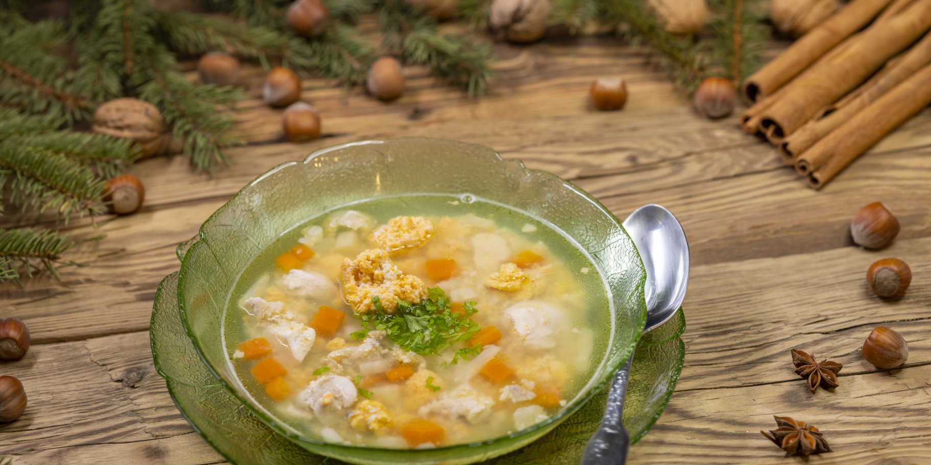 чеський суп з коропом