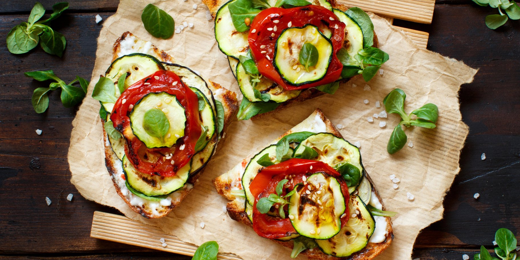 Сендвіч з кабачком та сиром